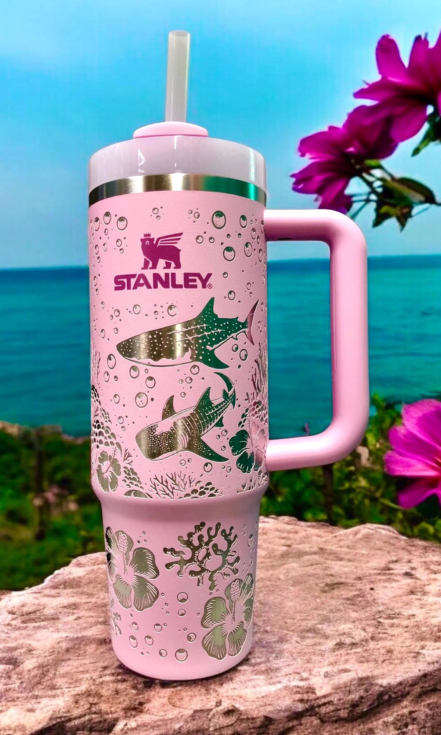 Oceanic Bliss Adventure 40 oz Tumbler