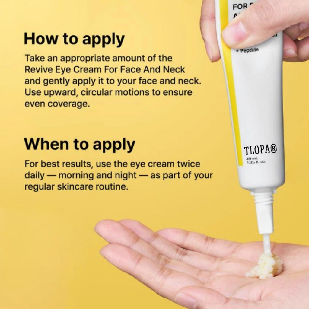 Revive Eye Cream - Youthful & Glowing Eyes