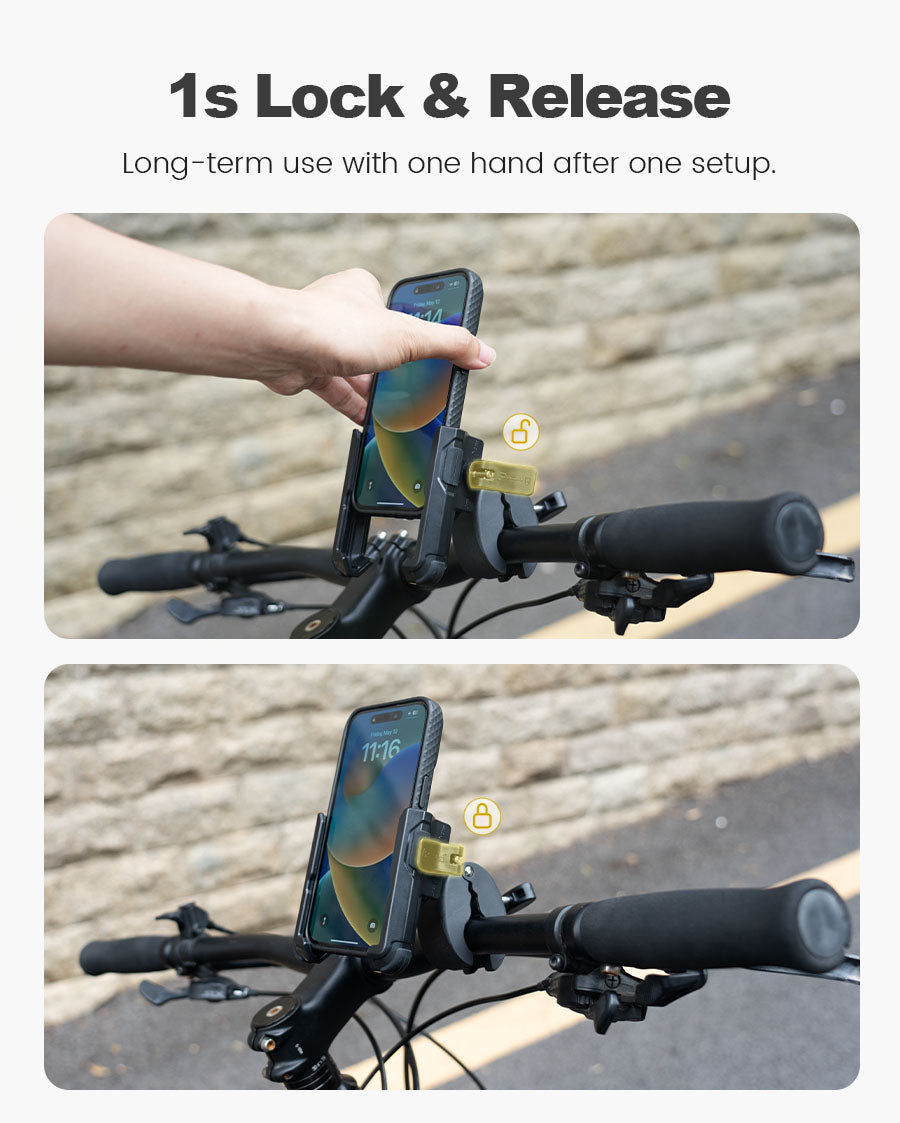 Bike Phone Mount with Camera
