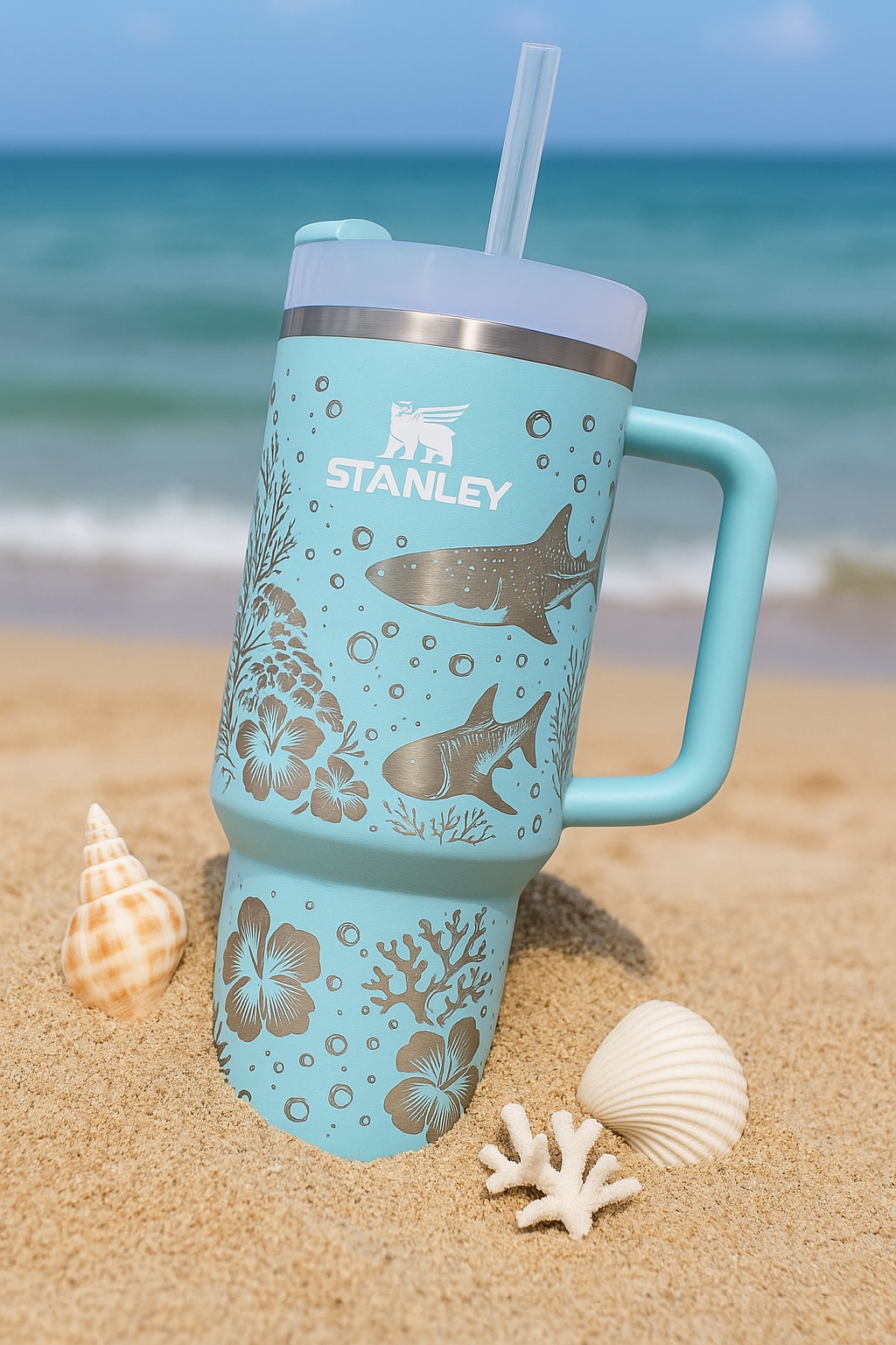 Oceanic Bliss Adventure 40 oz Tumbler