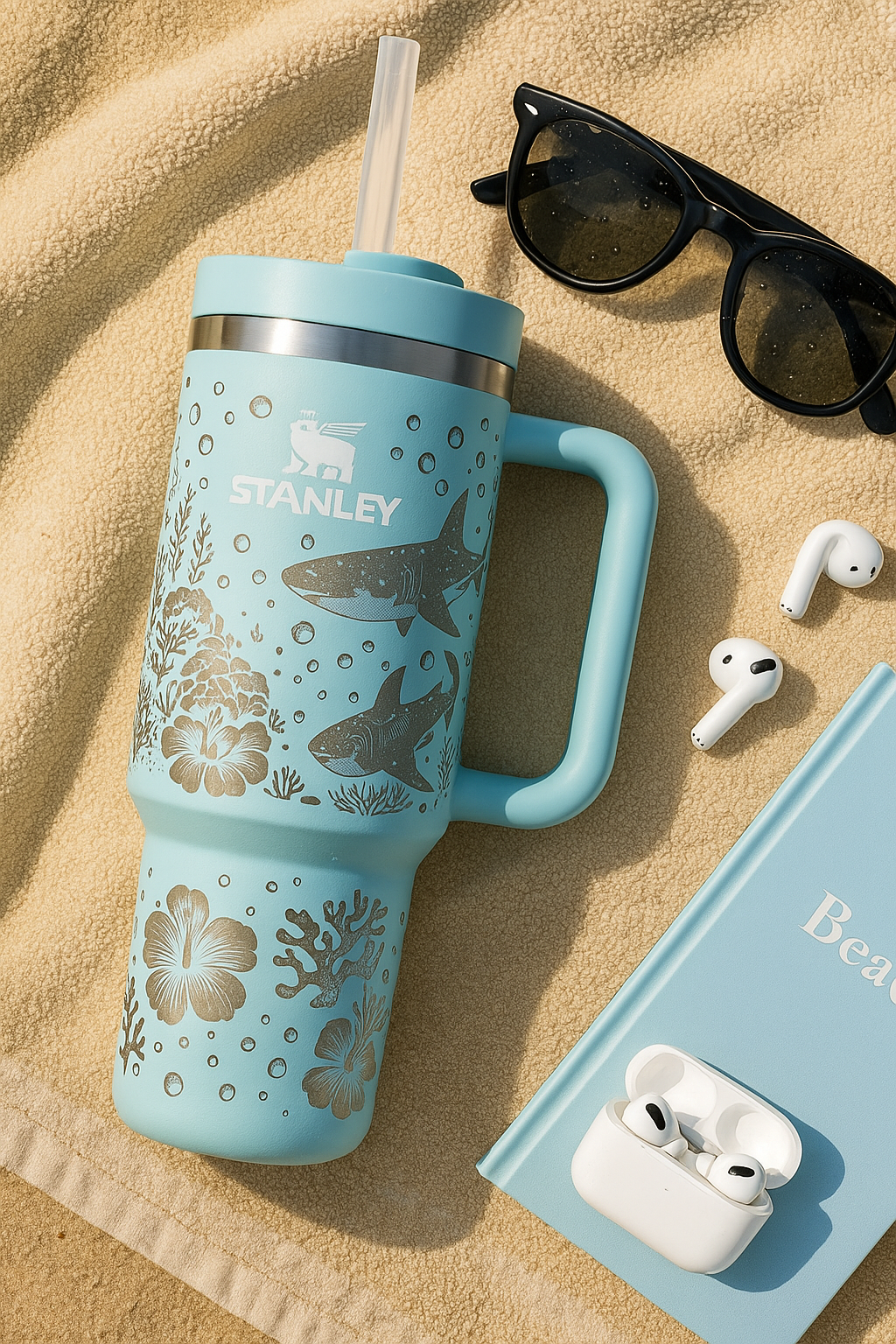 Oceanic Bliss Adventure 40 oz Tumbler