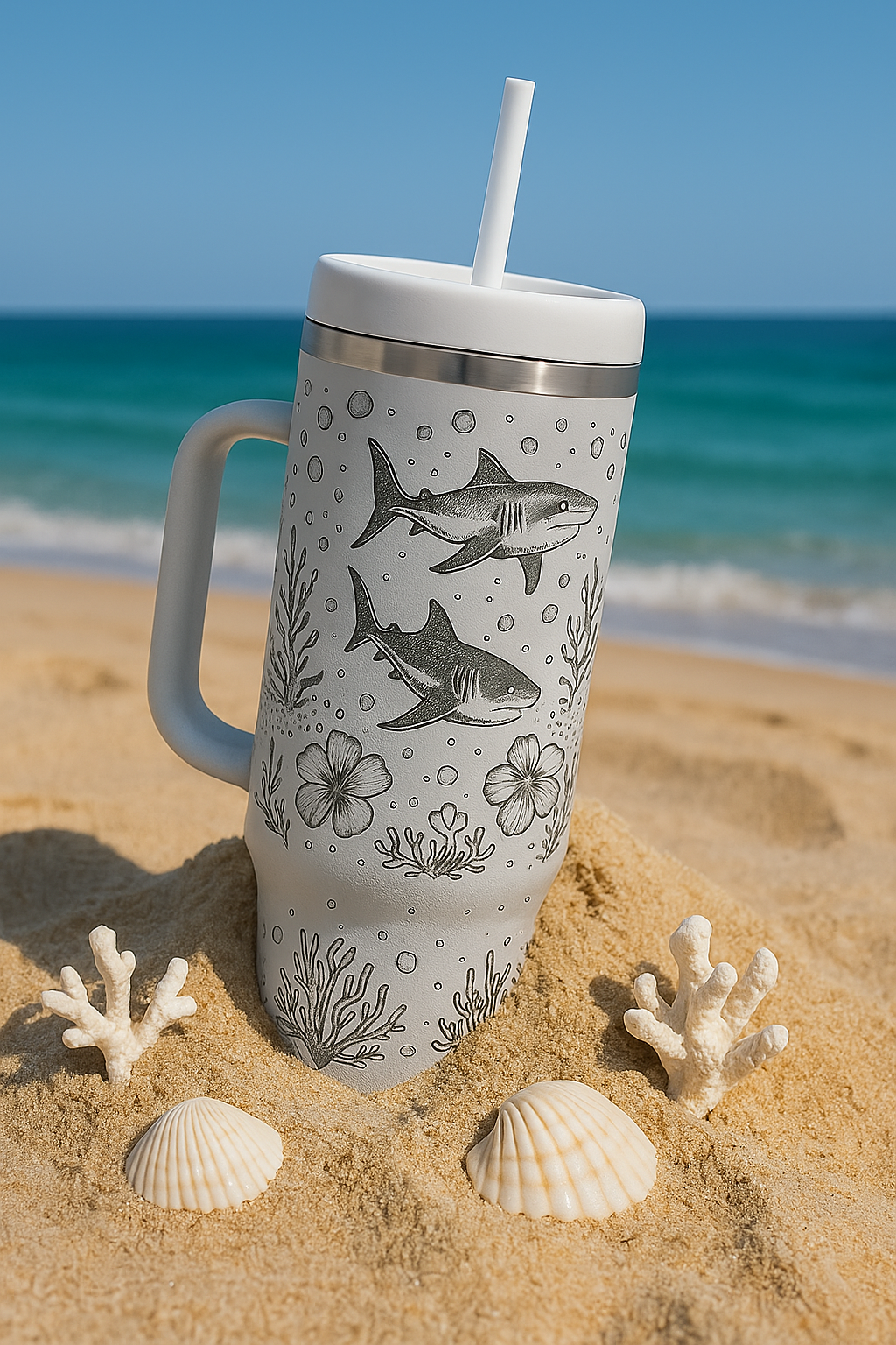 Oceanic Bliss Adventure 40 oz Tumbler