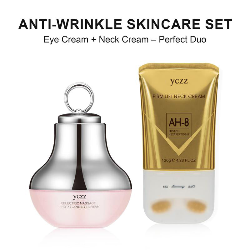 YCZZ Dual Anti-Aging Kit: Neck & Eye Care Set